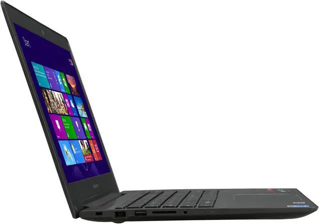 Alt view image 4 of 8 - Lenovo S41-70 80JU000VUS 14" Notebook - Intel Core i7 i7-5500U Dual-core (2 Core) 2.40 GHz