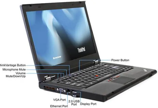 Alt view image 2 of 4 - Lenovo 14.0" Intel Core i3-2310M 4GB Memory Windows 10 Home 64-Bit NE5-0689