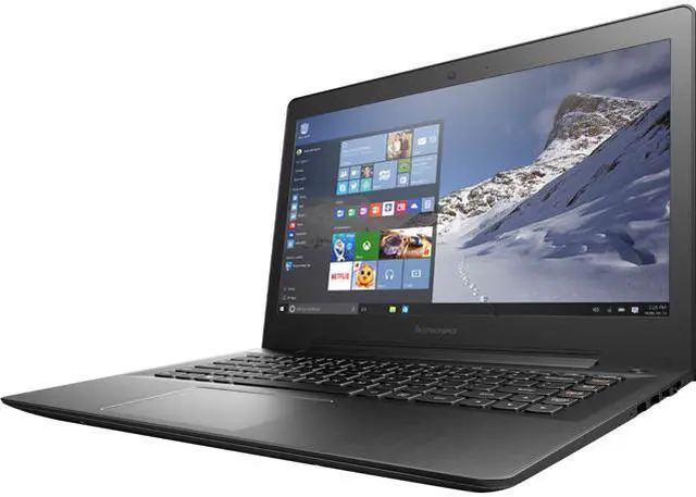 Main image of Lenovo Laptop Intel Core i5-5200U 8GB Memory 1TB HDD 8 GB SSD Intel HD Graphics 5500 14.0" Non-Touch Screen Windows 10 Home S41-70 (80JU001CUS)