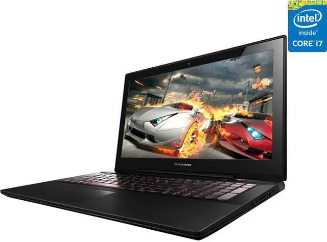 Main image of Lenovo - 15.6" NVIDIA GeForce GTX 960M - Intel Core i7-4720HQ  - 8GB Memory - 8 GB SSD - Windows 10 Home - Gaming Laptop - (Y50 (59445074) )