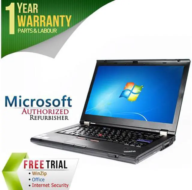Main image of Lenovo Grade A  Laptop T420 Intel Core i5 2nd Gen 2520M (2.50 GHz) 16 GB Memory 512 GB SSD 14.0" Windows 7 Professional 64-Bit