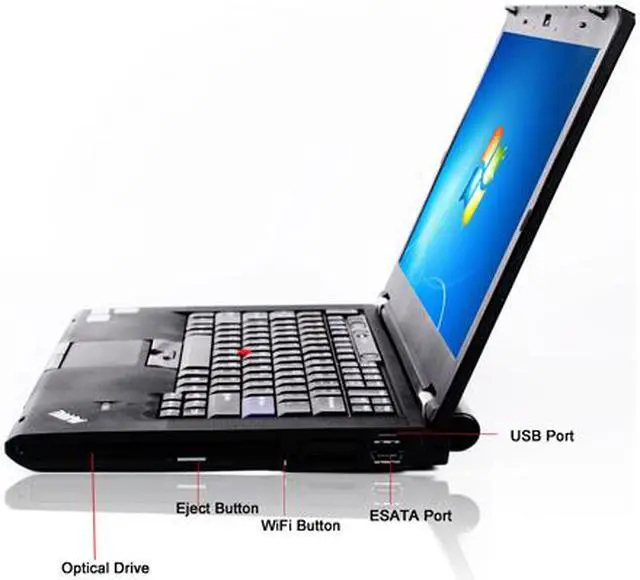 Alt view image 3 of 4 - Lenovo Grade A  Laptop T420 Intel Core i5 2nd Gen 2520M (2.50 GHz) 16 GB Memory 512 GB SSD 14.0" Windows 7 Professional 64-Bit