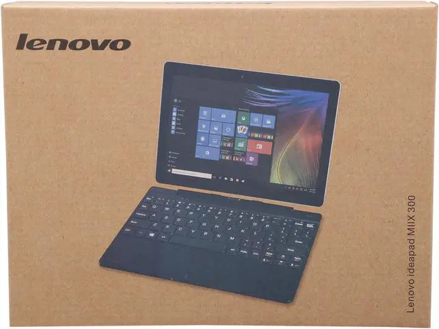 Alt view image 10 of 10 - Lenovo Miix 300 Intel Atom 2 GB Memory 64 GB 10.1" 1280 x 800 Touchscreen Tablet Windows 10 Home 64-bit