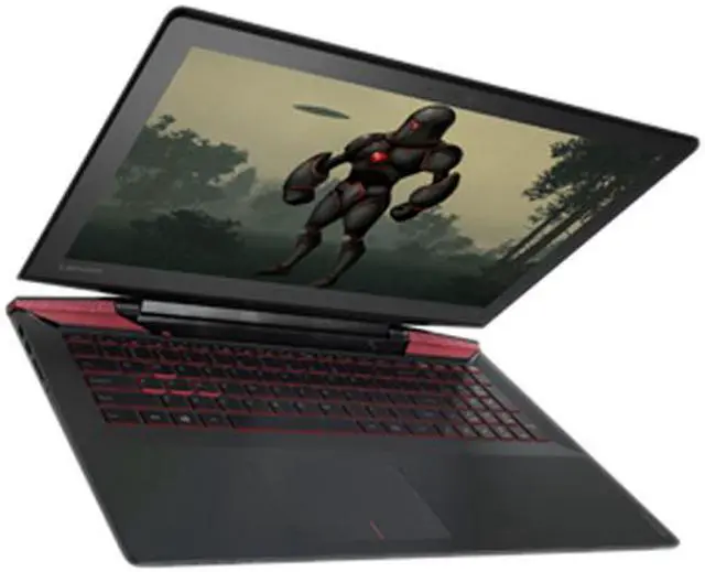 Alt view image 3 of 15 - Lenovo IdeaPad Y700 80NV0026US Gaming Laptop 6th Generation Intel Core i7 6700HQ (2.60 GHz) 8 GB Memory 1 TB HDD NVIDIA GeForce GTX 960M 4 GB GDDR5 15.6" Windows 10 Home