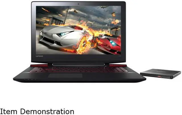 Alt view image 6 of 15 - Lenovo IdeaPad - 15.6" NVIDIA GeForce GTX 960M - Intel Core i7-6700HQ  - 16GB Memory - - Windows 10 Home 64-Bit - Gaming Laptop - IPS (Y700 (80NV0028US) )