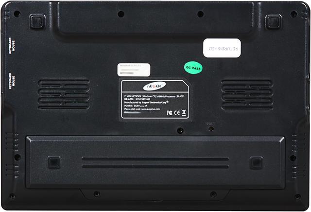 Alt view image 7 of 7 - Augen E-Go OE-A736 Black AKARM ARM926-AK7802(248 MHz) 7" Netbook