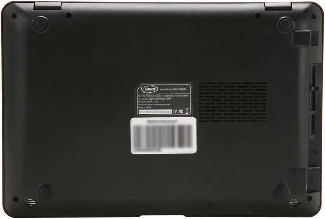 Alt view image 7 of 8 - Augen GENBOOK NBA10800A Black ARM11 800 MHz 10.2" WSVGA 256MB DDR2 Memory Netbook Powered by Android