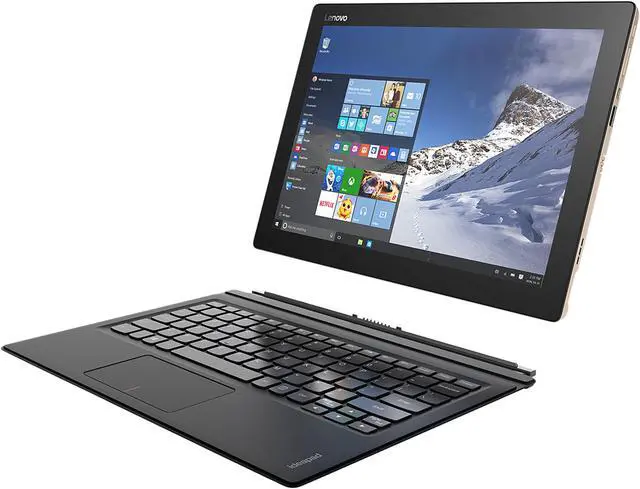 Main image of Lenovo IdeaPad Miix 700 80QL0004US Intel Core M3 6Y30 (0.90 GHz) 4 GB Memory 64 GB SSD 12.0" 2160 x 1440 IPS Touchscreen Detachable 2-in-1 Laptop Windows 10 Home 64-Bit