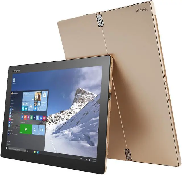Alt view image 12 of 16 - Lenovo IdeaPad Miix 700 80QL0004US Intel Core M3 6Y30 (0.90 GHz) 4 GB Memory 64 GB SSD 12.0" 2160 x 1440 IPS Touchscreen Detachable 2-in-1 Laptop Windows 10 Home 64-Bit