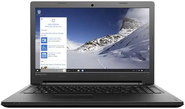 Alt view image 2 of 17 - Lenovo Laptop IdeaPad 100 Intel Core i5-5200U 4GB Memory 500GB HDD Intel HD Graphics 5500 15.6" Non-Touch Screen Windows 10 Home 64-Bit 80QQ00E6US