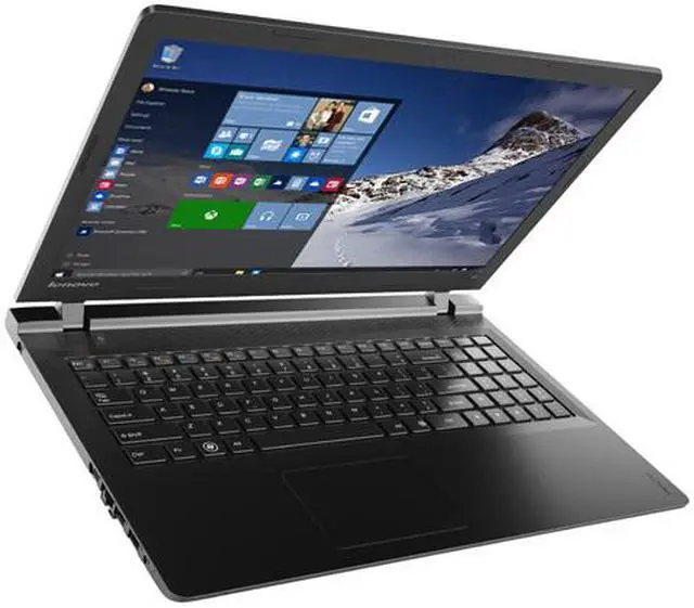 Alt view image 5 of 16 - Lenovo Laptop IdeaPad 100 Intel Core i5-5200U 6GB Memory 1TB HDD Intel HD Graphics 5500 15.6" Non-Touch Screen Windows 10 Home 80QQ00CEUS