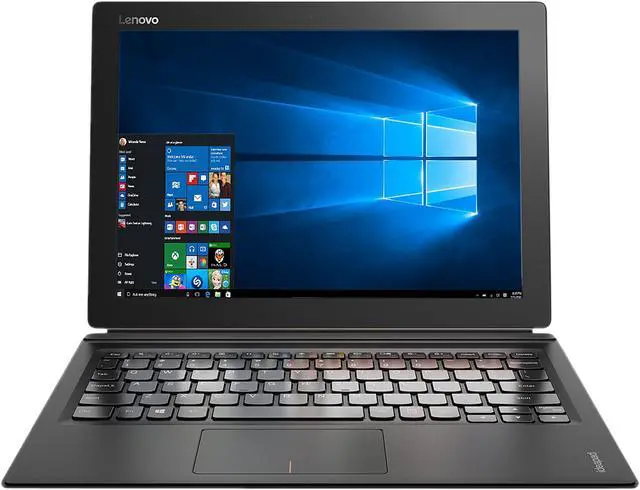 Alt view image 5 of 5 - Lenovo IdeaPad Miix 700 80QL0000US Intel Core M3 6Y30 (0.90 GHz) 4 GB Memory 64 GB 12" Touchscreen 2160 x 1440 2-in-1 Laptop Windows 10 Pro