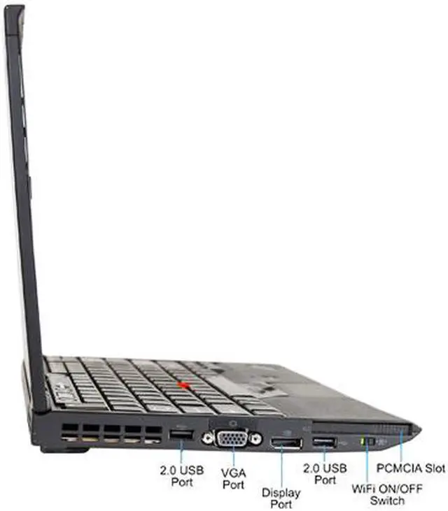 Alt view image 3 of 4 - Lenovo Laptop X220 Intel Core i5 2nd Gen 2520M (2.50 GHz) 8 GB Memory 256 GB SSD 12.5" Windows 10 Pro 64-Bit