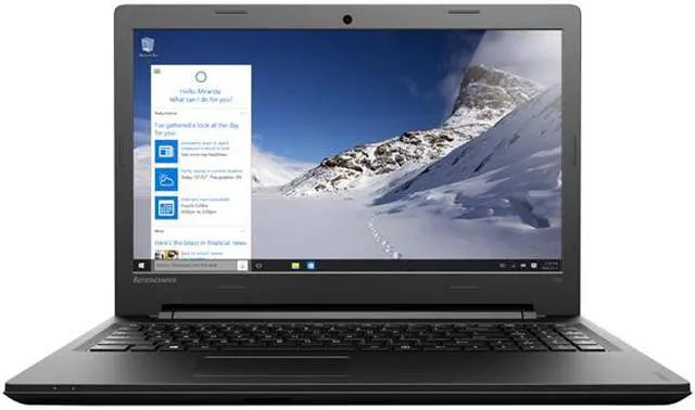 Alt view image 2 of 17 - Lenovo Laptop IdeaPad 100 Intel Core i5-5200U 4GB Memory 1TB HDD Intel HD Graphics 5500 15.6" Windows 10 Home 80QQ00JGUS