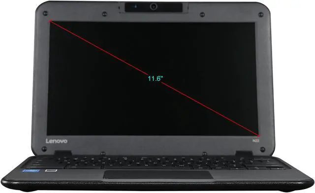 Alt view image 6 of 8 - Lenovo N22 (80SF0001US) Chromebook Intel Celeron N3050 (1.60 GHz) 4 GB Memory 16 GB eMMC 11.6" Chrome OS