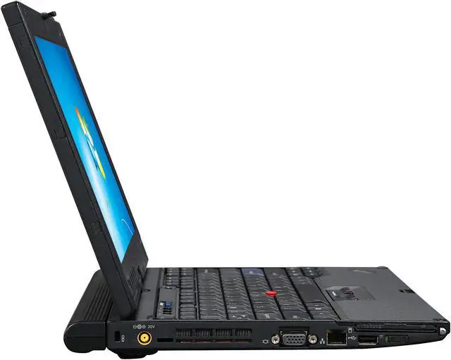 Alt view image 4 of 8 - ThinkPad Notebook ThinkPad Intel Core 2 Duo SL9400 4GB Memory 120GB HDD 12.1" Touch Screen Windows 7 Professional 64-Bit X200
