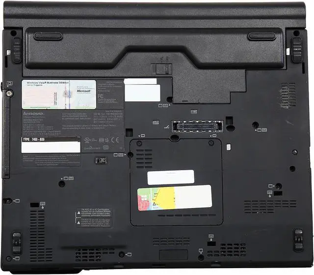 Alt view image 7 of 8 - ThinkPad Notebook ThinkPad Intel Core 2 Duo SL9400 4GB Memory 120GB HDD 12.1" Touch Screen Windows 7 Professional 64-Bit X200
