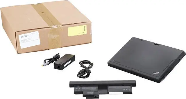 Alt view image 8 of 8 - ThinkPad Notebook ThinkPad Intel Core 2 Duo SL9400 4GB Memory 120GB HDD 12.1" Touch Screen Windows 7 Professional 64-Bit X200