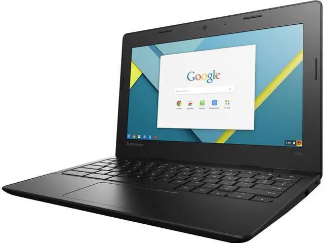 Main image of Lenovo Laptop Intel Celeron N3050 4 GB LPDDR3 Memory 64GB HDD Intel HD Graphics 11.6" Windows 10 Pro 64-Bit 80S60005US
