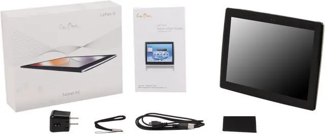 Alt view image 9 of 9 - Le Pan II Tablet PC Qualcomm APQ8060(1.2GHz) 9.7" XGA 1GB Memory DDR2 8GB NAND Flash HDD