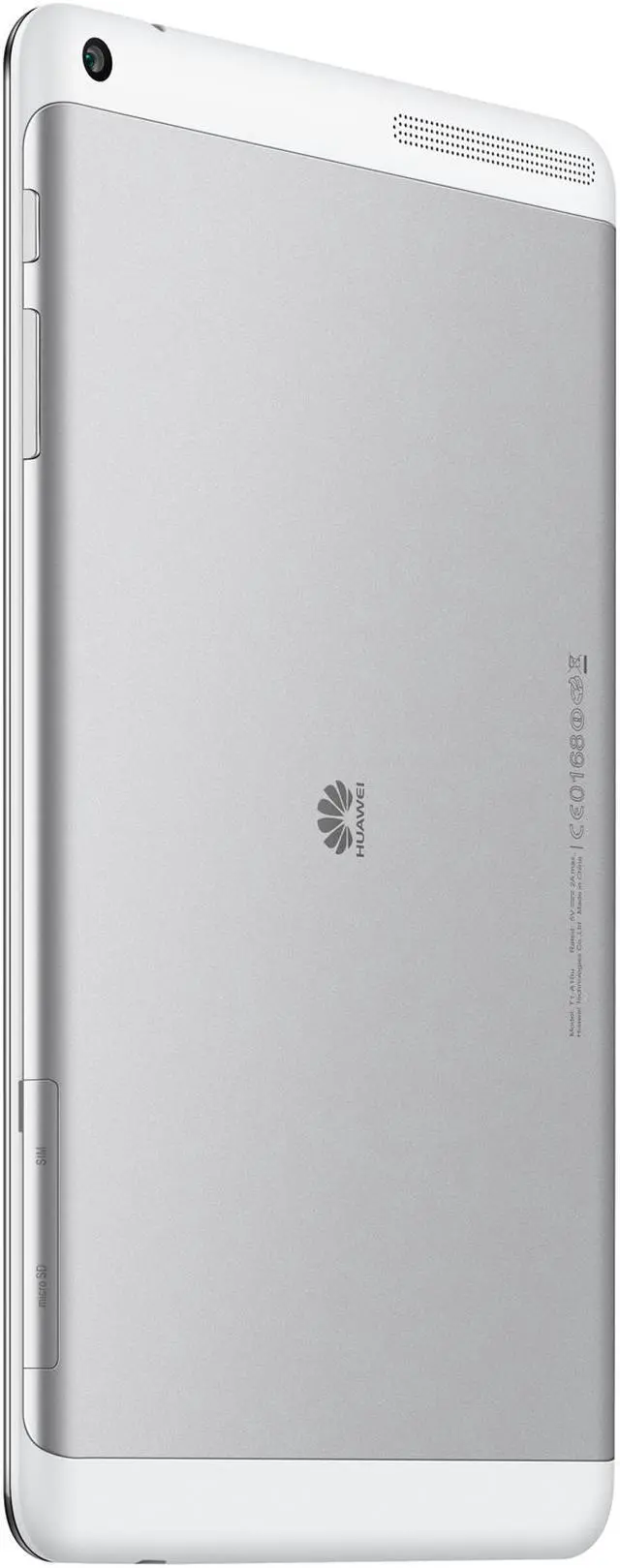 Alt view image 5 of 12 - Huawei MediaPad T1 10.0 Quad Core 9.6" Android (KitKat) + EMUI Tablet 1 GB Memory 8 GB Flash, Silver/White (US Warranty)