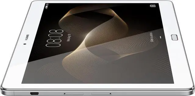 Alt view image 2 of 10 - Huawei + Harman Kardon MediaPad M2 10.1" Quad Core Android (Lollipop) + EMUI Tablet 2 GB Memory 16 GB Flash, Silver/White (US Warranty)