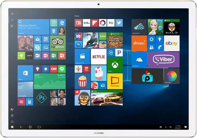 Alt view image 8 of 17 - Huawei MateBook E Signature Edition Intel Core i5 7th Gen 7Y54 (1.20 GHz) 8 GB Memory 256 GB SSD 12" Touchscreen 2160 x 1440 2-in-1 Laptop Windows Home 64-bit