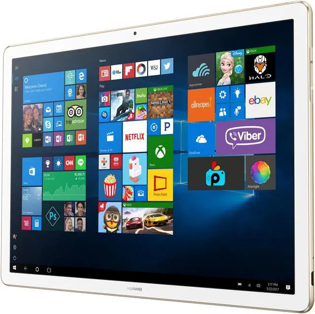 Alt view image 7 of 17 - Huawei MateBook E Signature Edition Intel Core i5 7th Gen 7Y54 (1.20 GHz) 8 GB Memory 256 GB SSD 12" Touchscreen 2160 x 1440 2-in-1 Laptop Windows Home 64-bit