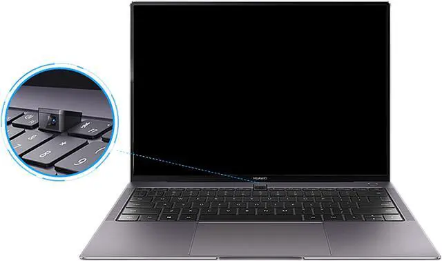 Alt view image 5 of 7 - Huawei MateBook X Pro Intel Core i7 8th Gen 8550U (1.80 GHz) 16 GB Memory 512 GB PCIe NVMe SSD NVIDIA GeForce MX150 13.9" Touchscreen Windows 10 Home 64-bit - 53010CAJ
