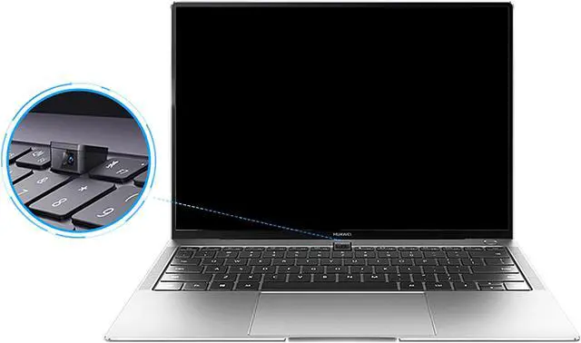 Alt view image 5 of 7 - Huawei Laptop MateBook X Pro Intel Core i5-8250U 8GB Memory 256 GB PCIe NVMe SSD Intel UHD Graphics 620 13.9" Touch Screen Windows 10 Home 64-Bit 53010BVV