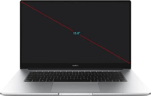Alt view image 2 of 10 - Huawei Laptop MateBook D 53010XGK AMD Ryzen 7 3000 Series 3700U (2.30 GHz) 8 GB Memory 512 GB SSD AMD Radeon RX Vega 10 15.6" Windows 10 Home 64-bit