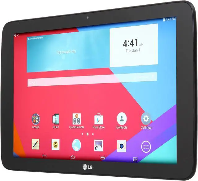 Alt view image 2 of 8 - LG G Pad 10.1 LGV700.AUSABK Qualcomm Snapdragon 1 GB Memory 16 GB eMMC 10.1" Touchscreen Tablet Android 5.0 Lollipop Upgradable