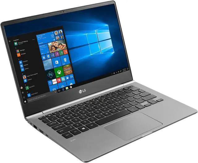 Alt view image 2 of 10 - LG Laptop Gram Intel Core i7-8550U 8GB Memory 256 GB M.2 SATA SSD Intel UHD Graphics 620 13.3" Touch Screen Windows 10 Home 64-Bit 13Z980-A.AAS7U1