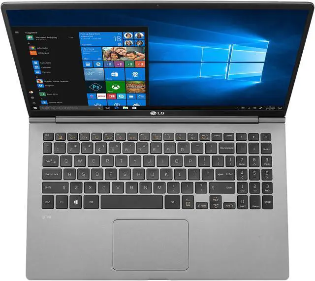Alt view image 3 of 8 - LG Laptop Gram Intel Core i7-8550U 8GB Memory 256 GB M.2 SATA SSD Intel UHD Graphics 620 15.6" Touch Screen Windows 10 Home 64-Bit 15Z980-A.AAS7U1