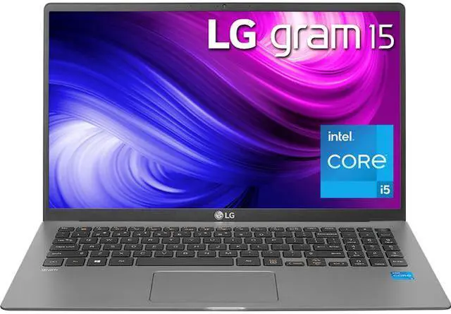 Main image of LG Gram 15Z95N-G.AAC6U1-R Intel Core i5 11th Gen 1135G7 (2.40GHz) 16 GB Memory 512 GB SSD Intel Iris Xe Graphics 15.6" Windows 10 Home 64-bit (Certified Refurbished) Grade A