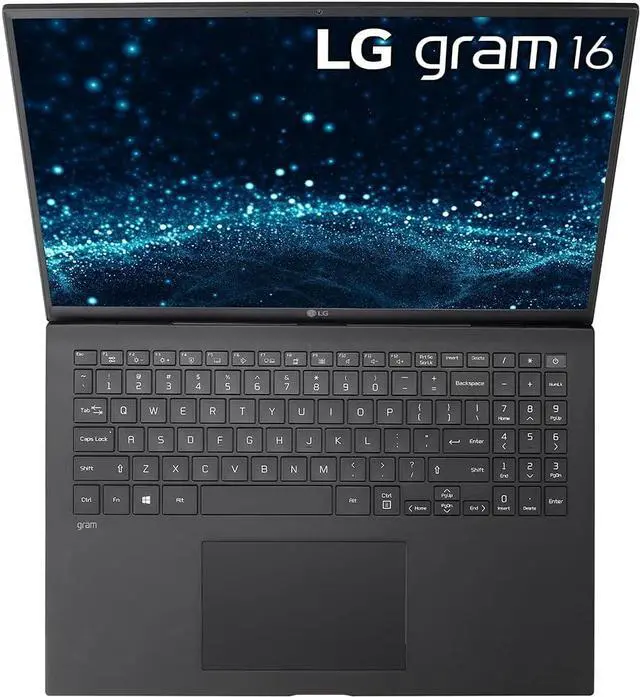 Alt view image 13 of 13 - LG Gram 16" 16:10 IPS Lightweight Laptop, Intel 13th Gen Core i7-1360P, Intel Iris Xe Graphics, 16GB DDR4 RAM, 1TB SSD, Thunderbolt 4, Windows 11 Home (16ZB90R-K.AA78A9)