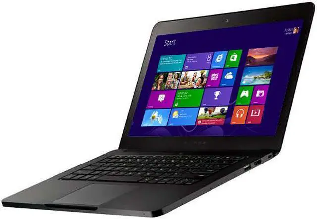 Alt view image 2 of 13 - Razer Blade - 14.0" NVIDIA GeForce GTX 765M - Intel Core i7-4702HQ  - 8GB Memory - 256 GB SSD - Windows 8.1 - Gaming Laptop - (RZ09-01021101-R3U1 )