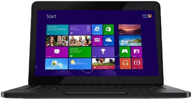 Alt view image 2 of 9 - Razer Blade - 14.0" NVIDIA GeForce GTX 870M - Intel Core i7-4702HQ  - 8GB Memory - 256 GB SSD - Windows 8.1 64-Bit - Gaming Laptop - (RZ09-01161E31-R3U1 )