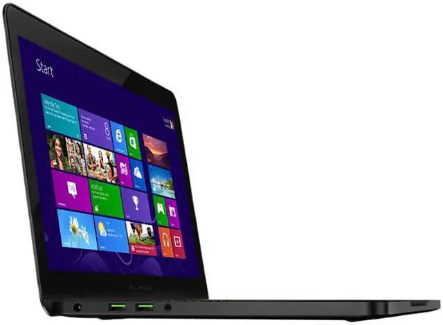 Alt view image 3 of 9 - Razer Blade - 14.0" NVIDIA GeForce GTX 870M - Intel Core i7-4702HQ  - 8GB Memory - 256 GB SSD - Windows 8.1 64-Bit - Gaming Laptop - (RZ09-01161E31-R3U1 )