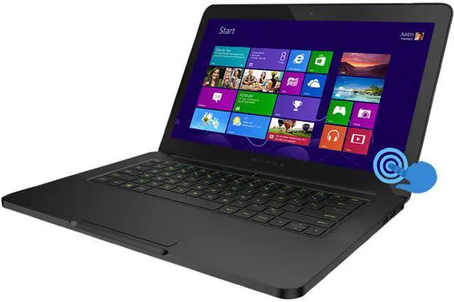 Main image of Razer Blade - 14.0" NVIDIA GeForce GTX 870M - Intel Core i7-4702HQ  - 8GB Memory - 256 GB SSD - Windows 8.1 64-Bit - Gaming Laptop - (RZ09-01161E31-R3U1 )