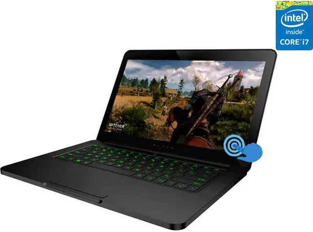 Main image of Razer Blade - 14.0" NVIDIA GeForce GTX 970M - Intel Core i7-4720HQ  - 16GB Memory - 256 GB SSD - Windows 8.1 - Notebook - (RZ09-01301E21-R3U1 )