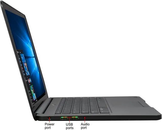 Alt view image 4 of 8 - Razer Blade - 14.0" NVIDIA GeForce GTX 970M - Intel Core i7-6500U  - 16GB Memory - 256 GB SSD - Windows 10 Home - Gaming Laptop - (RZ09-01652E22-MSU1 )