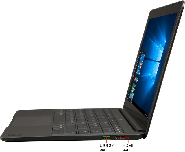 Alt view image 2 of 8 - Razer Blade Stealth 12.5" Intel Core i7-6500U 8GB Memory LPDDR3 1866 512GB SSD Windows 10 Home 64-Bit RZ09-01682E22-MSU1