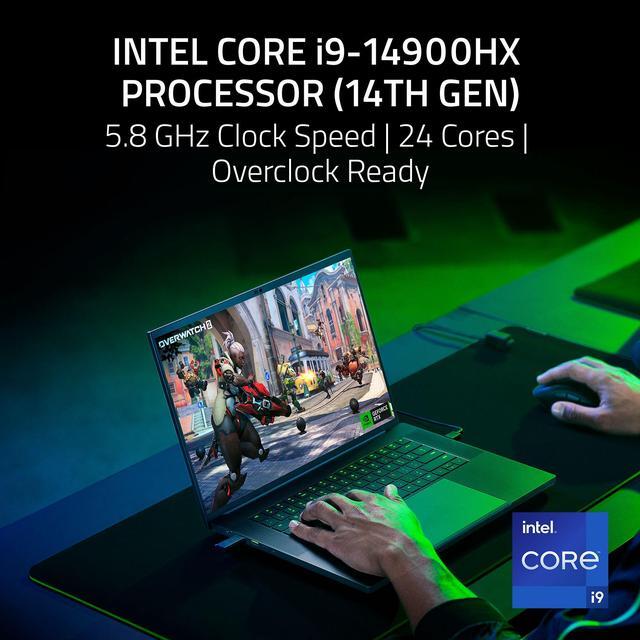 Alt view image 12 of 16 - Razer Blade 16 - 16" GeForce RTX 4090 Laptop GPU - Intel Core i9-14900HX  - 32GB Memory - 2 TB PCIe SSD - Windows 11 Home 64-bit - Gaming Laptop - 240 Hz OLED (RZ09-05102EN4-R3U1 )