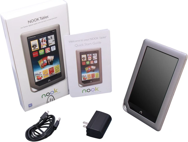 Alt view image 9 of 9 - Barnes & Noble NOOK BN-RTV250-8GB-K Tablet TI OMAP4430 1.00GHz 7" 1GB Memory 8GB PowerVR SGX540