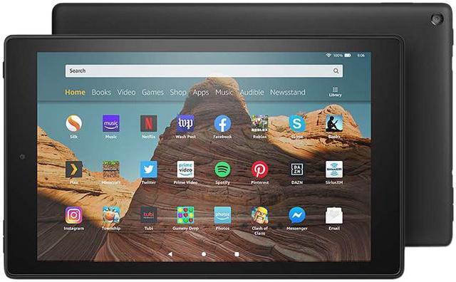  Fire HD 10 Tablet (10.1 1080p full HD display, 32 GB) – Black  (2019 Release) : Electronics