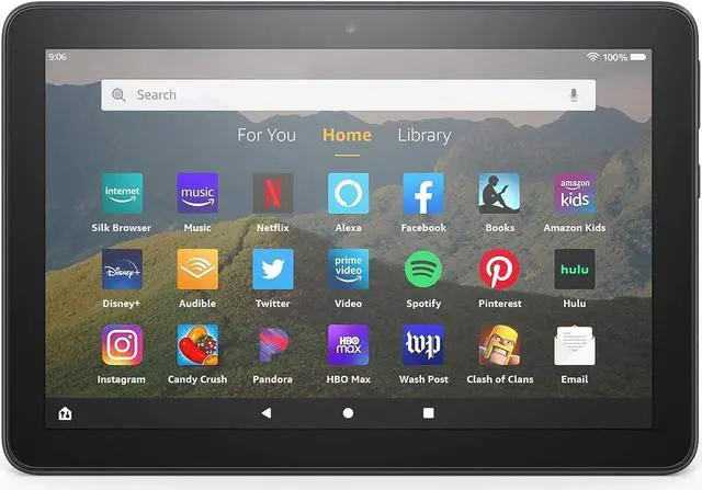 Main image of Amazon Fire HD 8 Tablet - 8" HD display - 32 GB - Black  B07TMJ1R3X