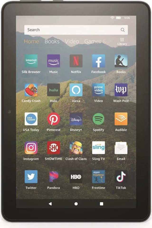 Alt view image 3 of 3 - Amazon Fire HD 8 Tablet - 8" HD display - 32 GB - Black  B07TMJ1R3X