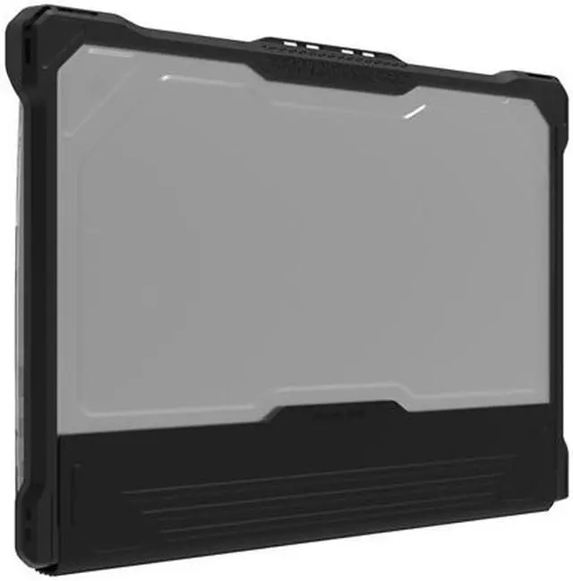 Alt view image 2 of 2 - Max Cases Black/Clear Extreme Shell-L for HP G7/G6 Chromebook Clamshell 14" Model HP-ESL-G7EE-14-BCLR