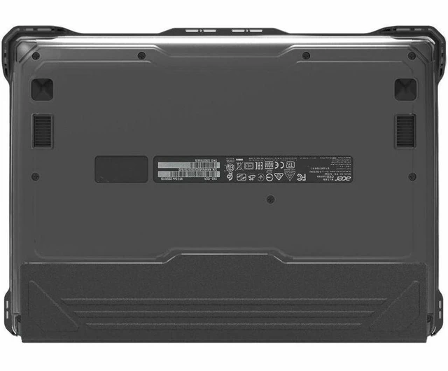 Alt view image 2 of 4 - MAXCases Extreme Shell-L Chromebook Case for Acer C723/C723T Chromebook 11" (Black) - AC-ESL-C723-BCLR